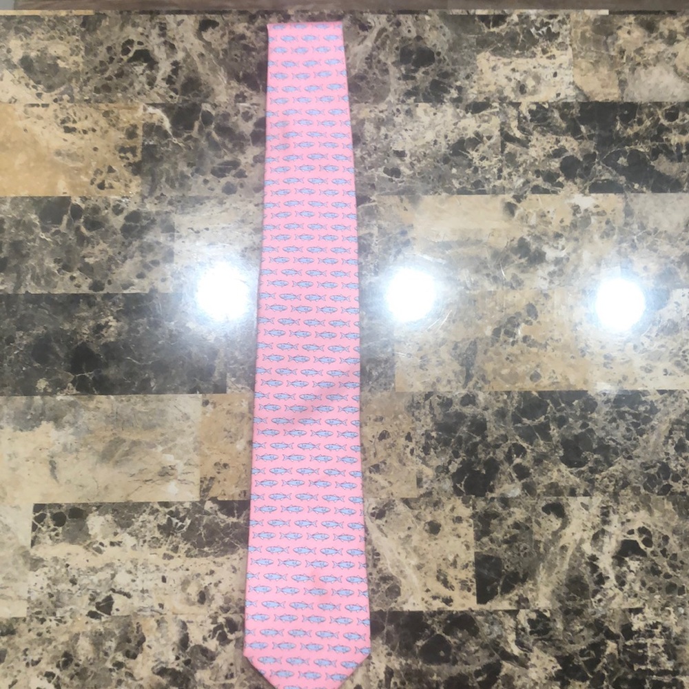 Preppy Salmon Tie